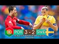 Portugal 3-2 Sweden 》 World cup Qualifier ● Hattrick | Ronaldo Extended Highlights And Goals HD