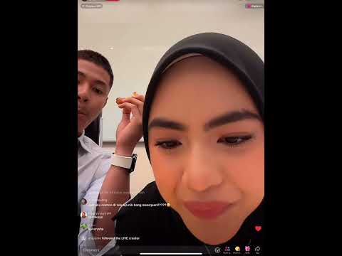Meerqeen tik tok live with erysha 28/5/2024