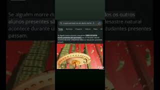 Se Um Aluno Morrer Durante Uma Prova Todos Passam