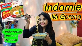 Indomie Mi goreng | I tried Indonesian Noodles for the first time |  Indomie Fried noodle Mi Goreng