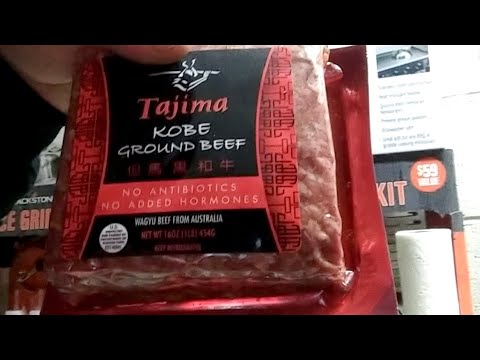 Blackstone Griddle - Kobe Wagyu Ground Beef