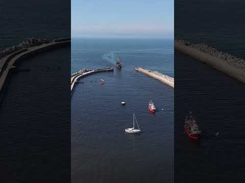 Ustka 2025 - niesamowite widoki z drona! Lato 2025