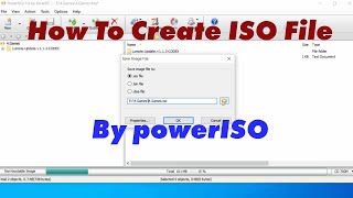 How To Create ISO File From Files and Folders using powerISO Software (NEW 2020)
