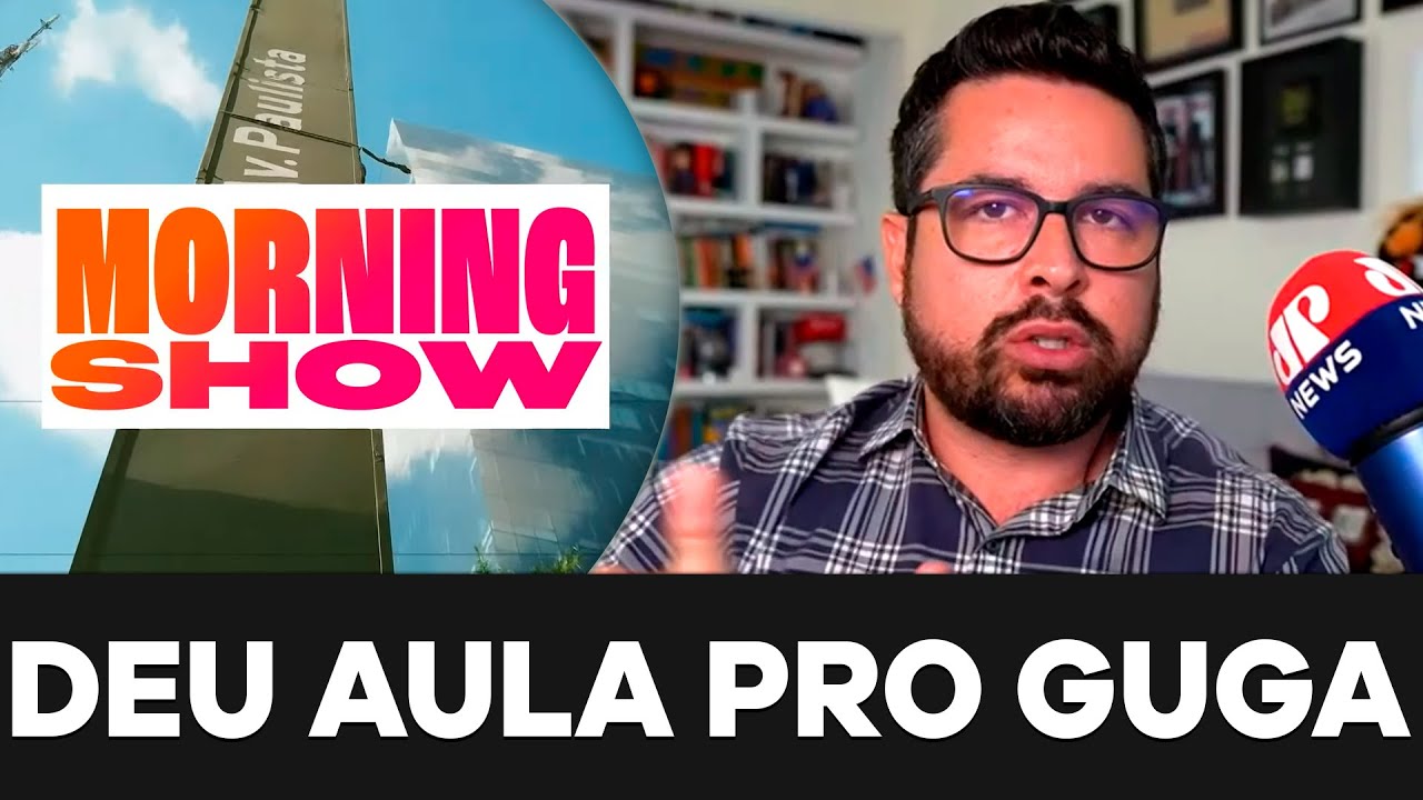 GUGA PASSOU VERGONHA! - Paulo Figueiredo Dá Aula Ao Vivo Para Guga Noblat Sobre Pesquisas Eleitorais