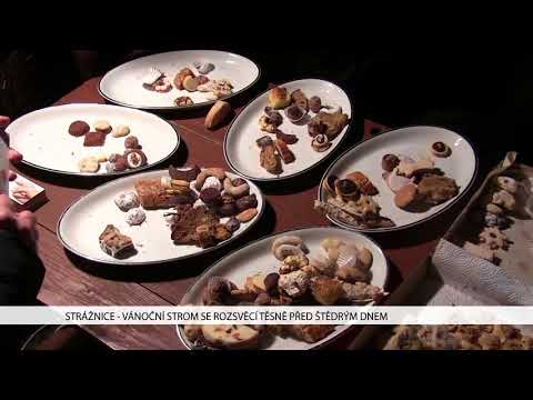 TVS Strážnice - Vánoční strom se ve Strážnici rozsvěcí těsně před vánoci