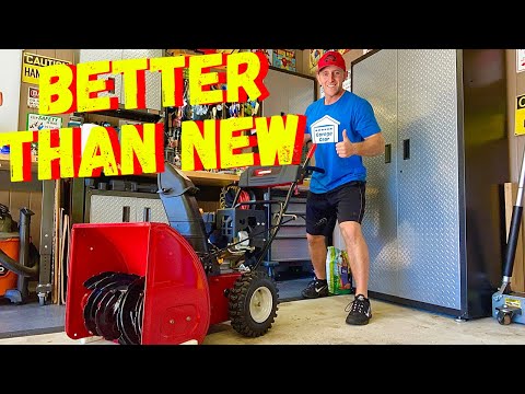 Is This 10 YEAR OLD Craftsman 24 Inch Snowblower BETTER Than A NEW One?
