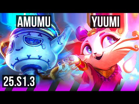AMUMU & Miss Fortune vs YUUMI & Sivir (SUP) | KR Master | 25.S1.3