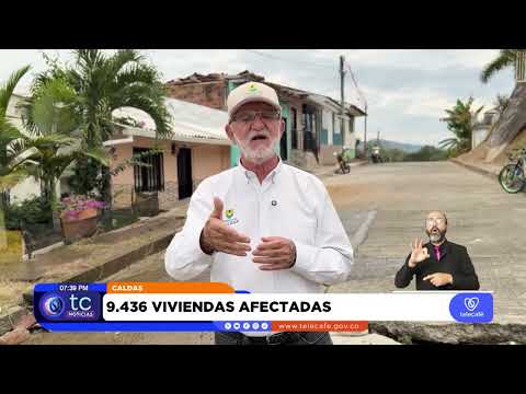 Diez municipios de Caldas concentran las mayores afectaciones tras el terremoto