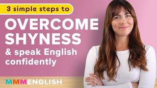 Overcome Shyness in English - How to OVERCOME SHYNESS & speak confidently in English