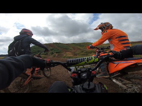 Drumclog with 2022 Ktm 300 exc, Ktm 65cc, stomp z3 140cc & Surron