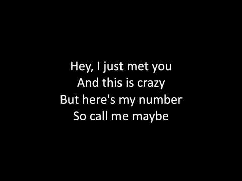 Timeflies - Call Me Maybe Lyrics