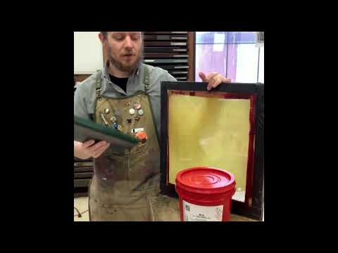 Screen printing from home - part 2 - photo screen printing