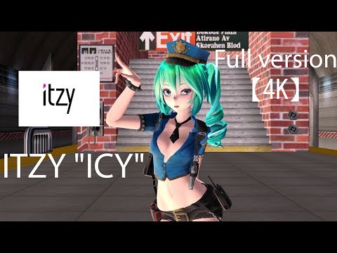 【MMD 4KUHD60FPS】ITZY "ICY"【Full Version】(5 Person) || Rosy Miku