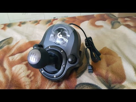 Žaidimų vairo pavara LOGITECH Driving Force shifter 941-000130 For G923, G29 and G920 Racing Wheels video