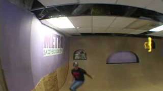 Brendin Lowenthal thread the needle on metros mini ramp