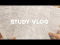 study vlog | endless note-taking | study motivation | how to stop procrastinating | Joanne study