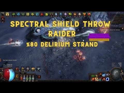 SPECTRAL SHIELD THROW RAIDER %80 DELIRIUM STRAND