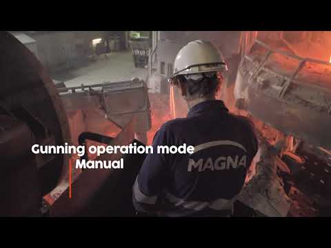 Electric Arc Furnace Gunning Robot