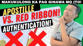 Paano magpa Apostille Or Authenticate ng Documents sa DFA? | Apostille And Red Ribbon Process