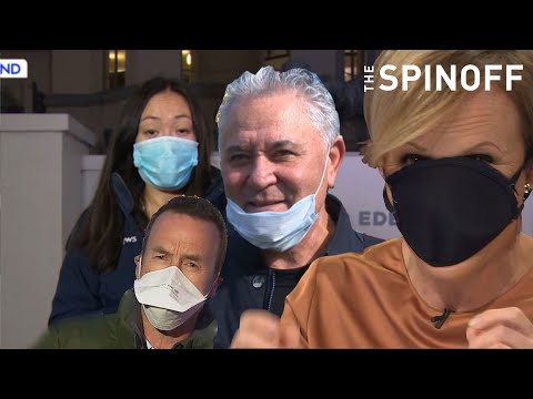 The top 5 TV news masks of Lockdown 2.0 | The Spinoff