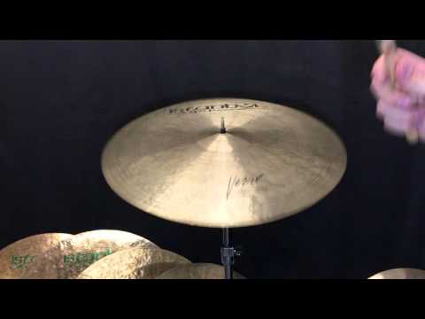 Istanbul Agop 22" Vezir Jazz Ride | Donn Bennett Drum Studio