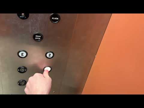 EPIC MOTOR! Dover Hydraulic Elevator @ My School - Colorado Springs CO