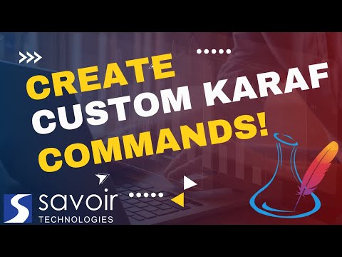 Create Custom Apache Karaf Commands!