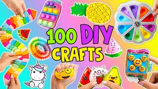 🤩LIVE: WOW! 100 DIY Easy Crafts To Surprise Your Friends🎨