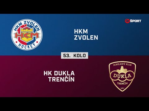 53. kolo: HKM Zvolen – HK Dukla Trenčín 4:3 (HIGHLIGHTY)