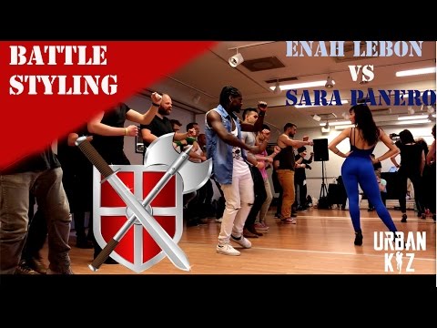 URBAN KIZ BATTLE Men styling vs Ladies styling by ENAH LEBON & SARA PANERO