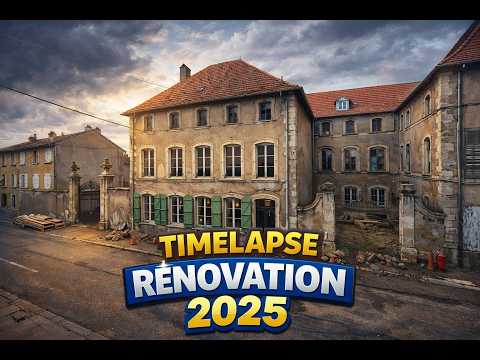 1 an de renovation ... seul - 1 year renovation timelapse