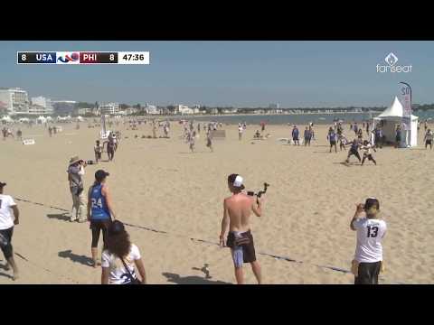 WCBU 2017 - Phillippines vs USA - Mixed - Universe point - Ultimate frisbee