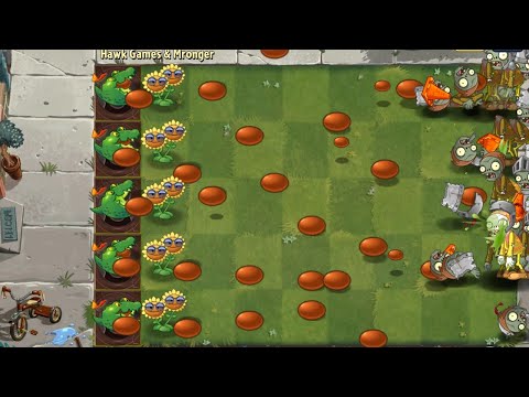 Powerfull Guacodile attack with crazy projectiles Plants vs Zombies 2 Mod | MrongerPvZ2