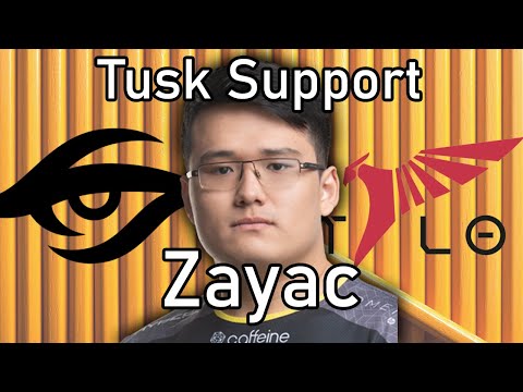 Secret Zayac - Tusk POS 4 - Dota 2 Pro Support Full Games