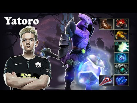 Yatoro - Faceless Void Safelane with Supream Invoker vs Nikobaby Wraith King | Dota 2 7.30e Gameplay