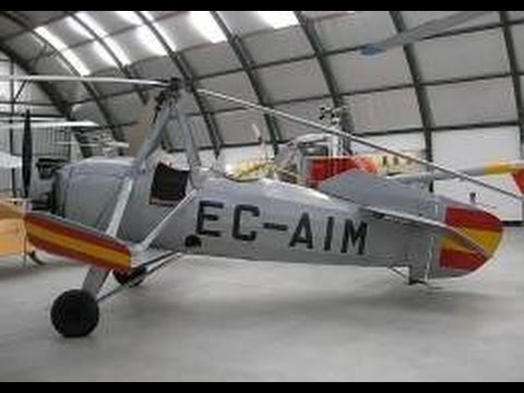 AUTOGIRO INVENTO ESPAÑOL POR JUAN DE LA CIERVA
