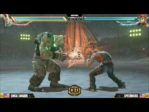 CEO2016 Tekken 7 Top 8 - CIRCA ANAKIN vs SPEEDKICKS