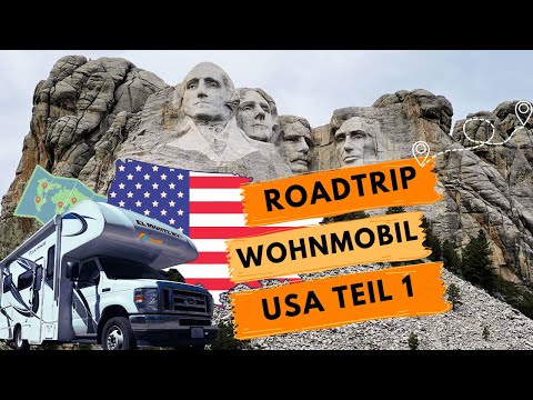 Roadtrip quer durch die USA mit dem Wohnmobil (RV / Camping / Urlaub) mit Baby 2022 | Teil 1