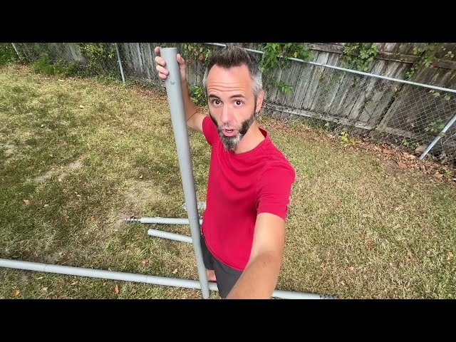 Best Sunshade Sail Pole for Easy Backyard Installation - alternate angle