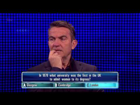 Carl Gets His Women's Degree Question - The Chase