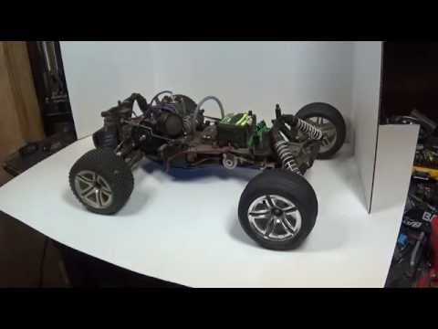 Traxxas Nitro Rustler 2.5 RC Truck Important Upgrades For Jumping Bashing and Stunts