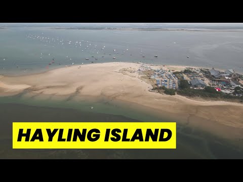 Discovering Hayling Island from Above | Breathtaking Views | Beautiful England | 4K