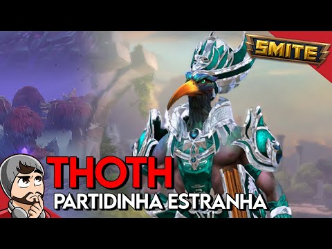 PARTIDINHA ESTRANHA! THOTH MID - Master Ranked Conquista - ⚡ Smite BR