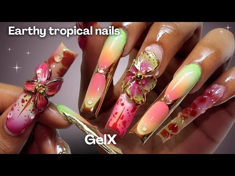 Tropical Nail Designs