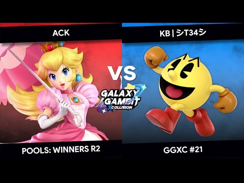 Galaxy Gambit X Collision 21 - ACK (Peach) Vs KB シT34シ (Pac-Man) - Pools - Winners Round 2