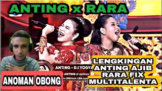Download lagu ANTING feat RARA LIDA anoman obong 1000x dinyanyikan versi anting yang paling baru lagi | REACTION mp3