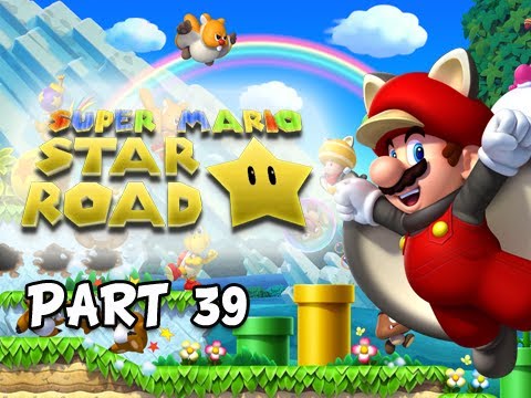 New Super Mario Bros. Wii U Walkthrough - Part 39 SuperStar Road Adventures Gameplay