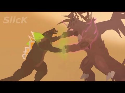 GODZILLA vs DESTOROYAH (Finale Pt1) (SpaceGodzilla vs Destoroyah) (Voiced by Shin CTK)