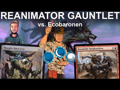 MUST BEAT REANIMATOR! Legacy Playoff Showcase. 4 decks vs. the best deck. Eternal Weekend Prep MTG