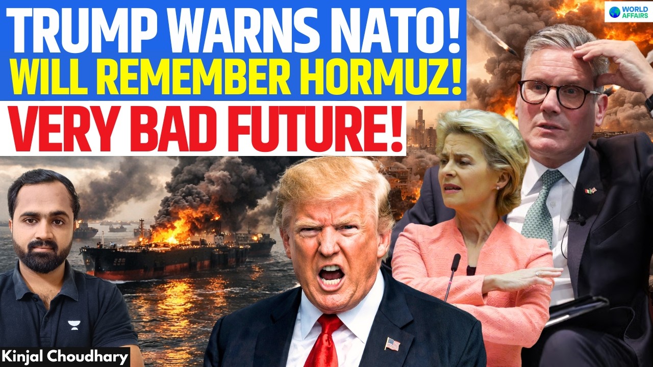 Trump Warns NATO: “We Will Remember Hormuz!” Allies Refuse Help as Iran War Pressure Mounts | Kinjal